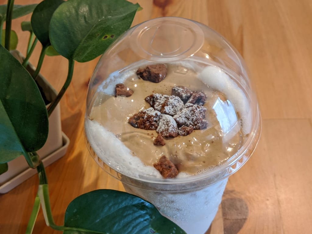 『モリバコーヒー』瑞江駅北店ダルゴナコーヒー
