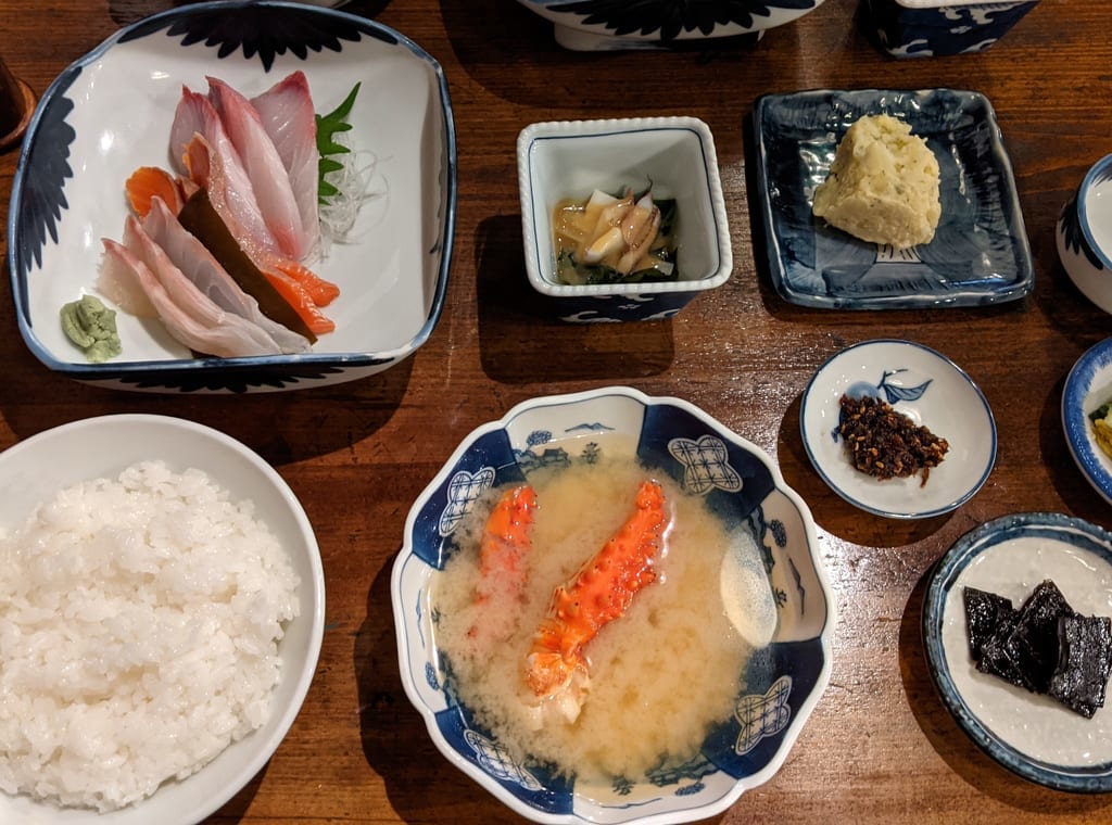 『しれとこ』刺身定食