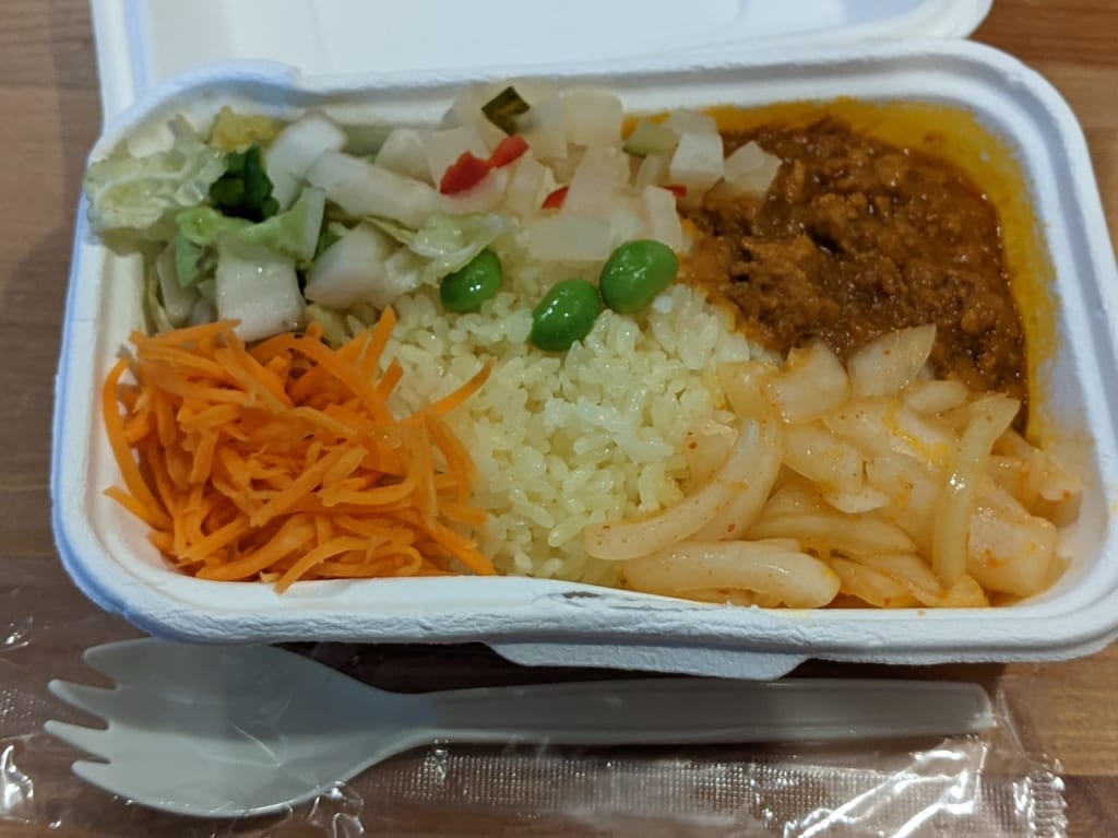 ひよこプリンキーマカレー