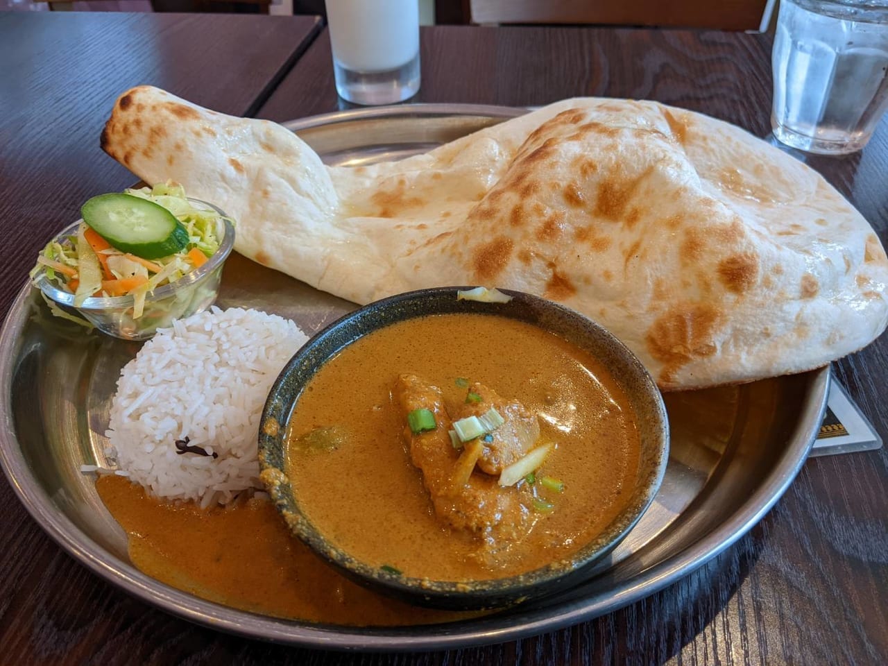 アーンドラカフェ　カレーセット