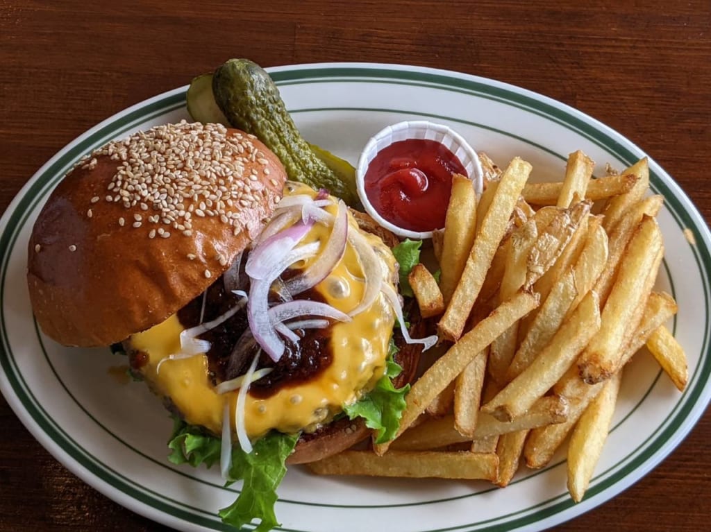 チーズバーガーセット