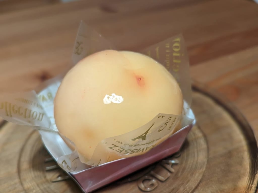 桃ケーキ