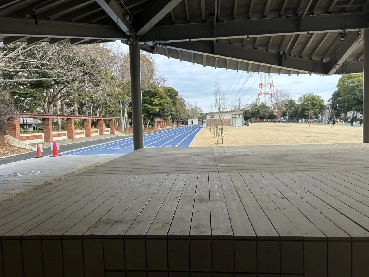 総合レクリエーション公園のサービスセンター