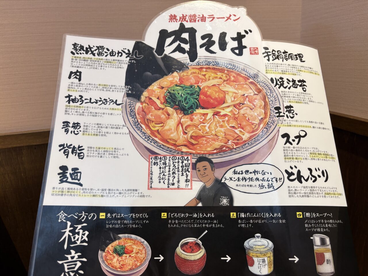 丸源ラーメンメニュー