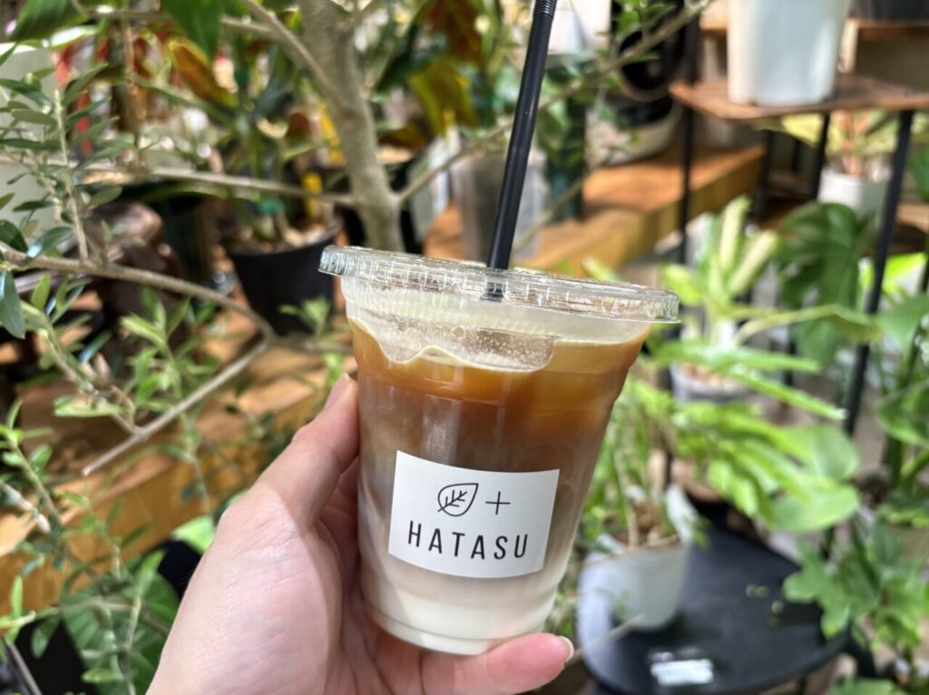 西葛西にある観葉植物とカフェのお店「HATASU」