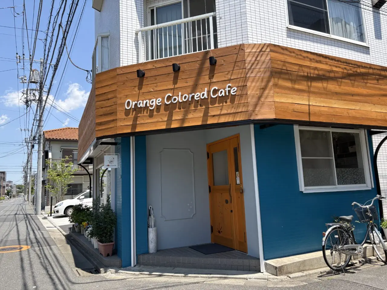 篠崎に新しくオープンしたカフェ「Orange Colored Caffe」