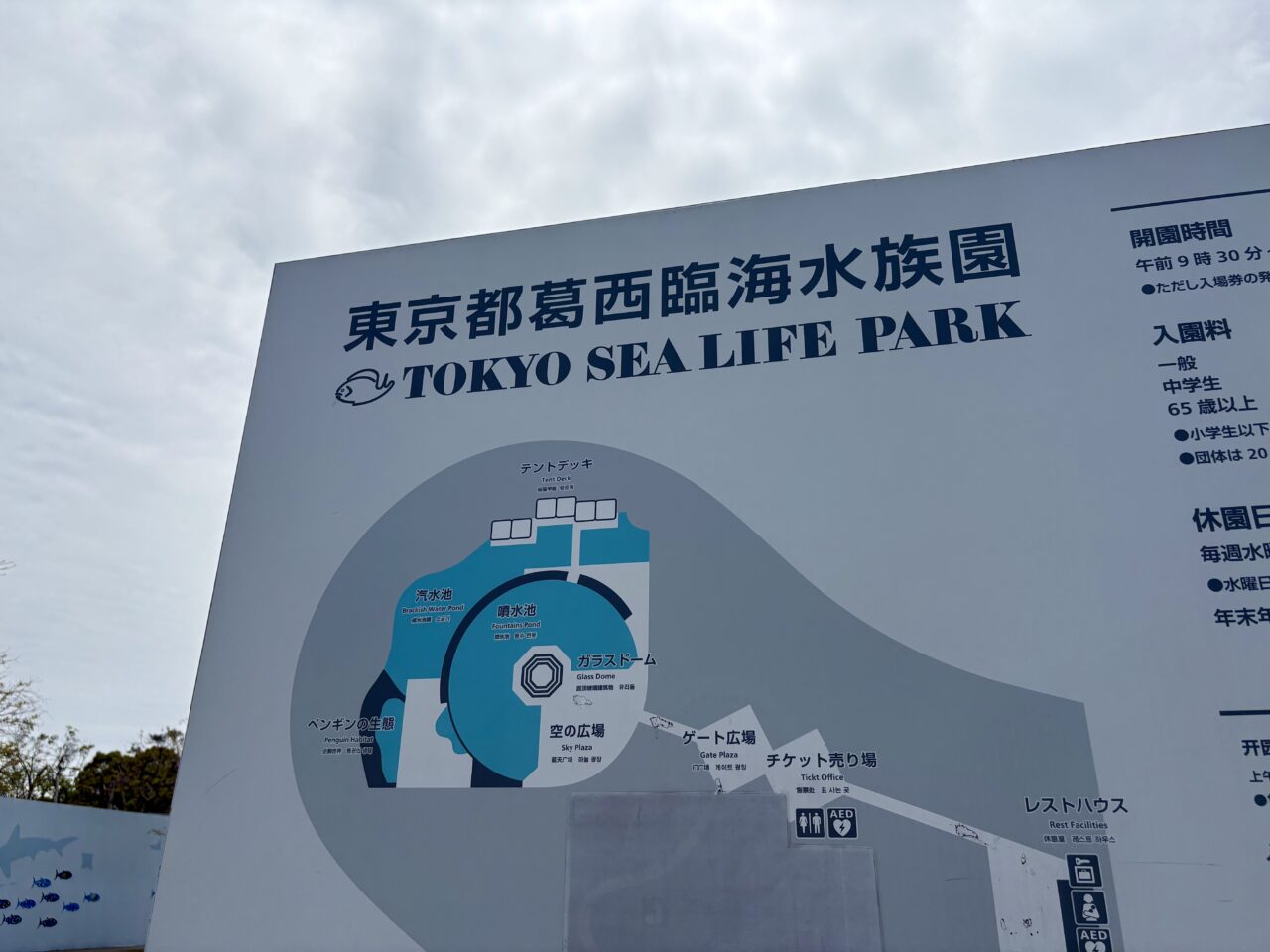 10月1日と10日は葛西臨海公園入園無料、都民の日とマグロの日