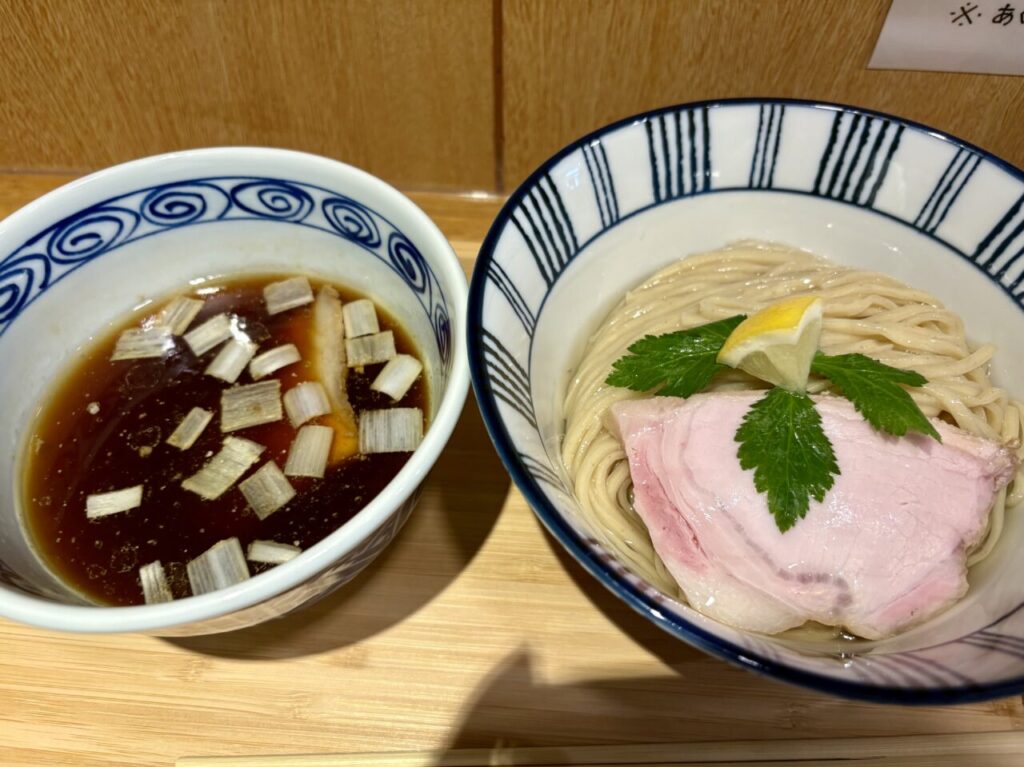小岩に新しくオープンしただん善ラーメンの昆布水つけ麺