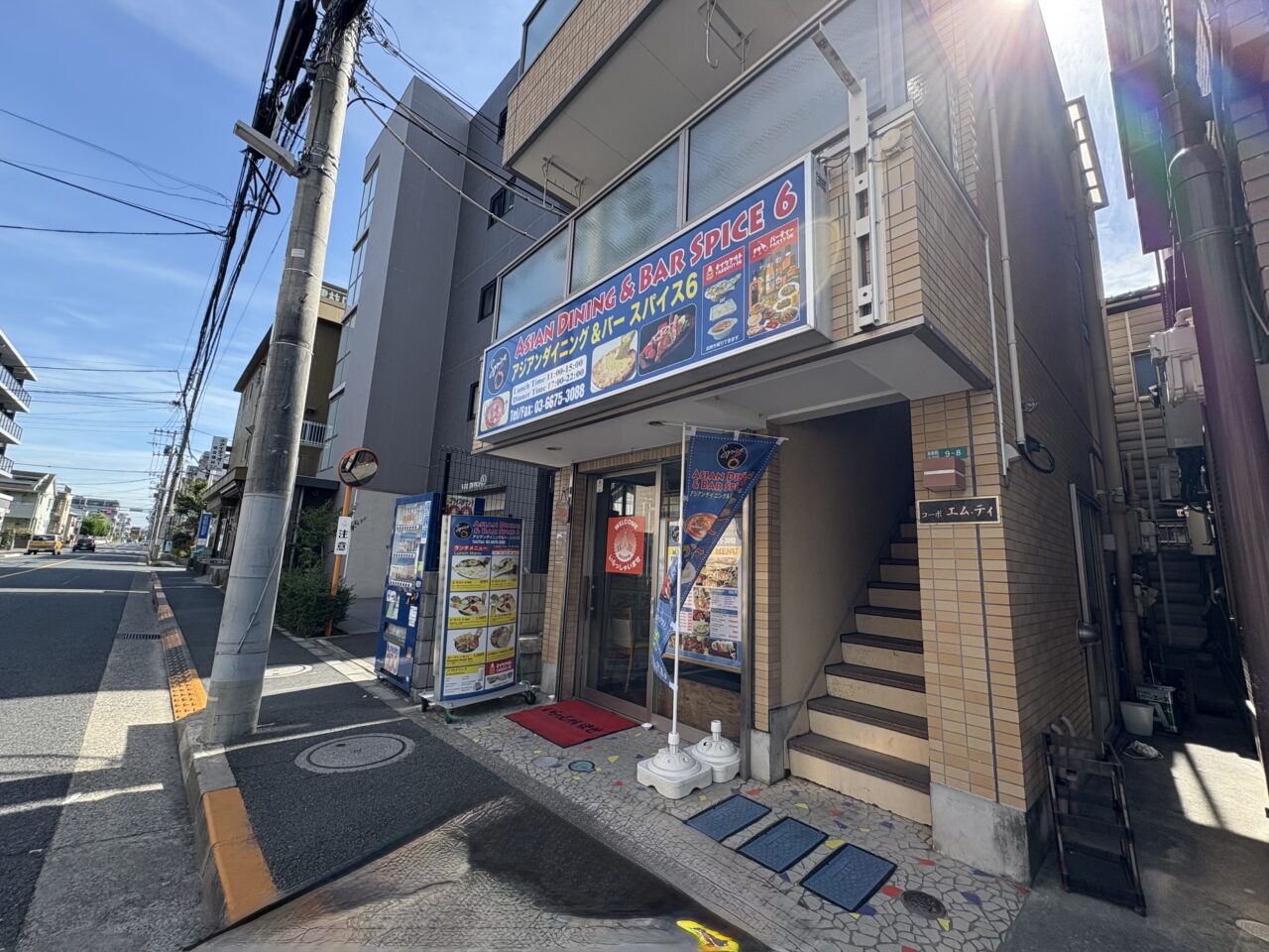 葛西のラーメン店麺処きらくがからインドカレー屋に変化