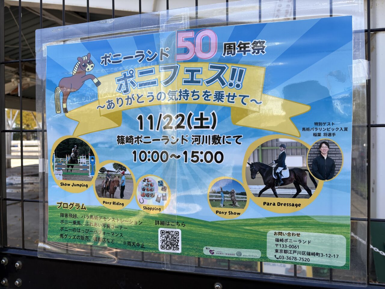 篠崎ポニーランド50周年ポニフェス
