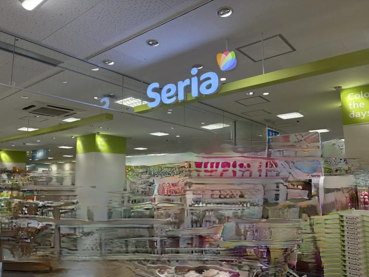 イオンフードスタイル2階の売り尽くし、セリア閉店