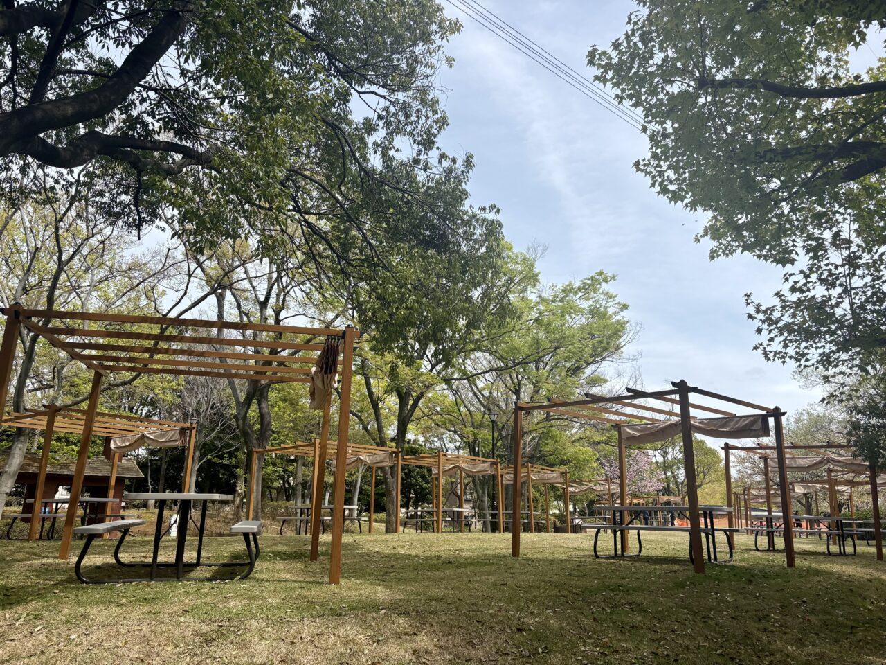 富士公園内にオープンしたBBQ施設THE BBQ POINT FUJIPARK