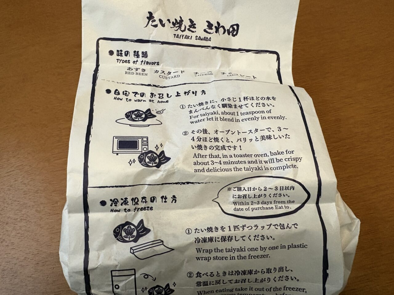 たい焼きさわ田平井店