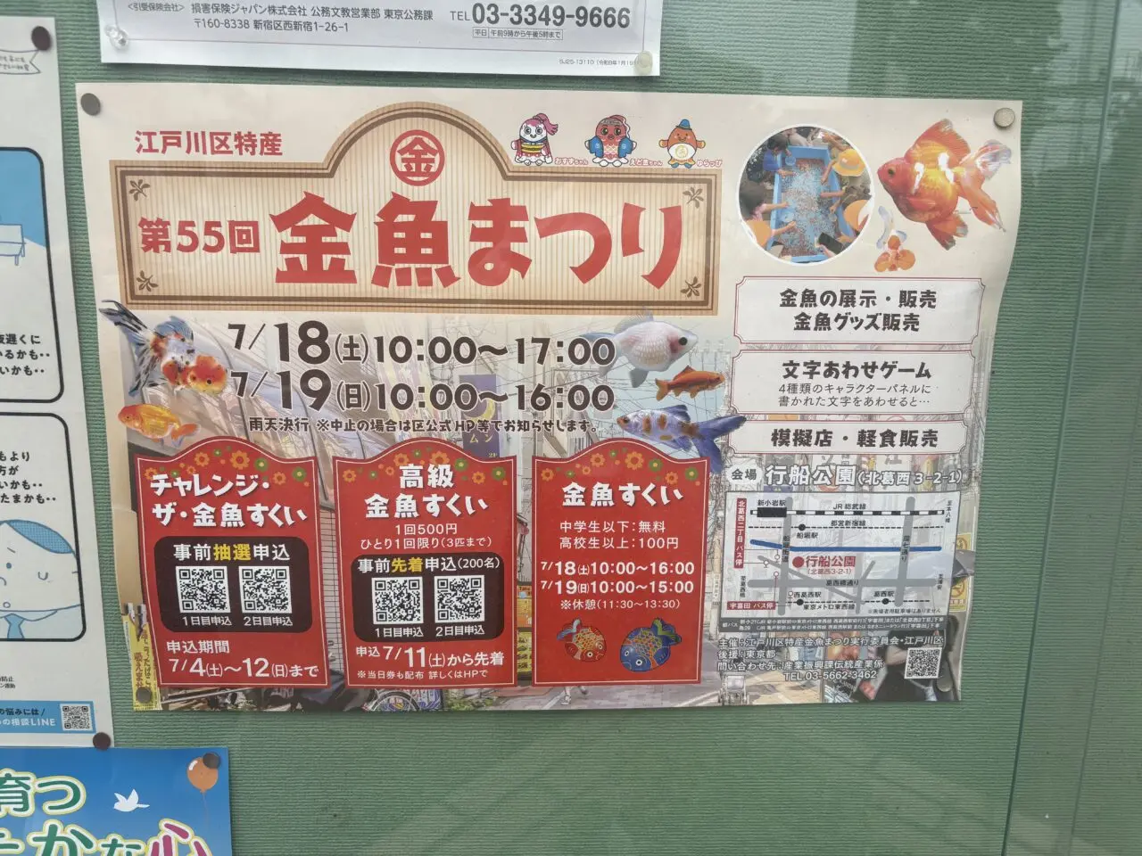 第55回江戸川区特産金魚まつりが開催、今年は事前申込制