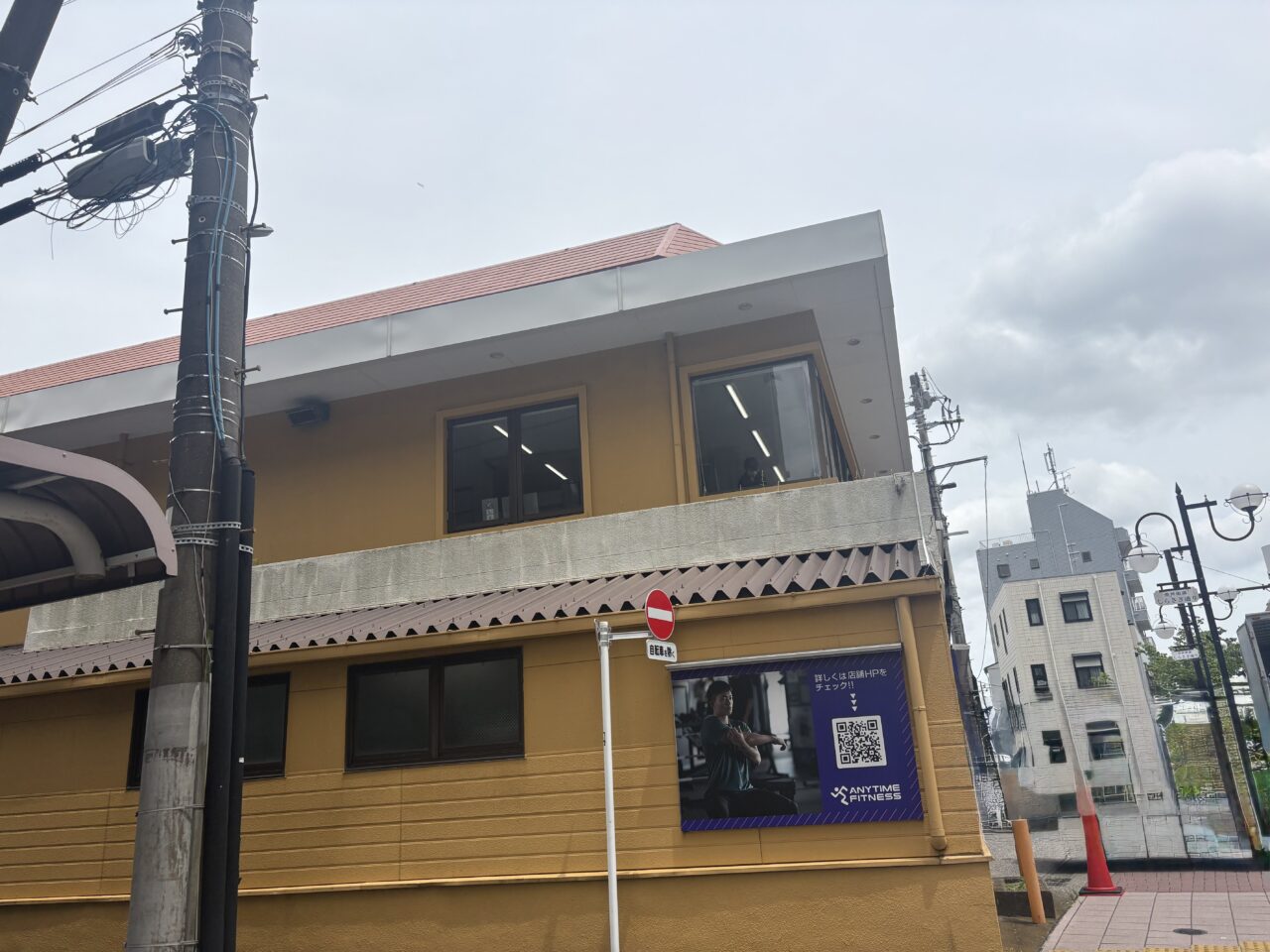 anytimefitness一之江店リニューアル工事中