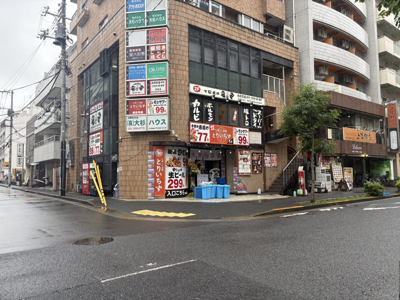 大衆とり酒場　とりいちず葛西店で生ビールとハイボール無料